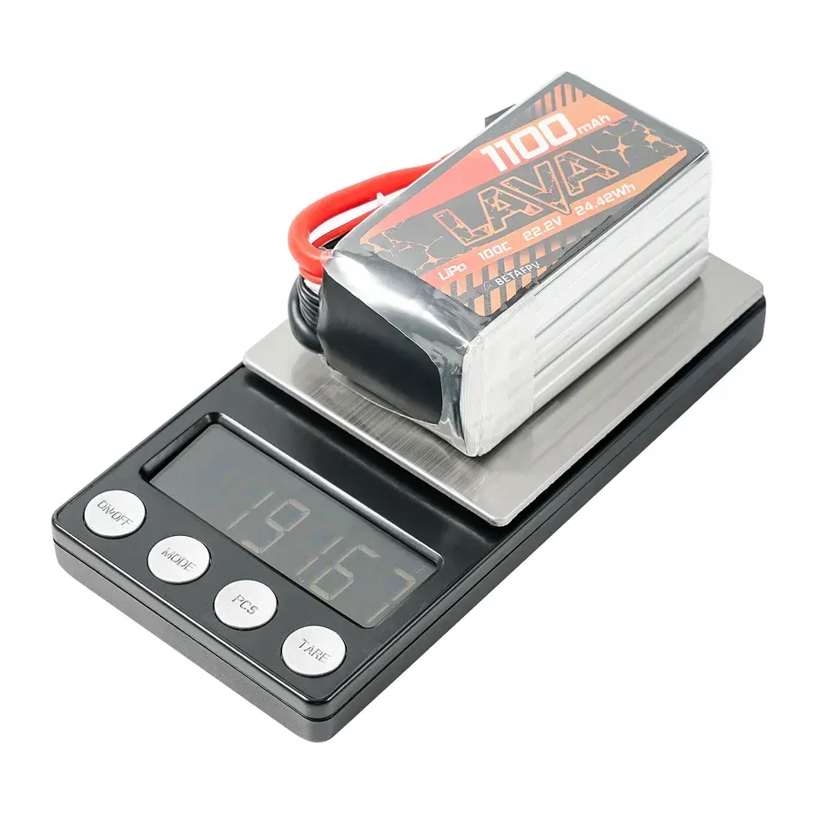 Акумулятор BetaFPV LAVA 6S 1100mAh LiPo &ndash; 6s батарея для Cinewoop дронів 10052 фото
