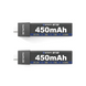 Акумулятори BetaFPV BT3.0 450mAh 2S (2 шт.) &ndash; батареї для 2S FPV дронів з розʼємом BT3.0 10054 фото 2