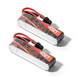 Акумулятор BetaFPV Lava 2S 450mAh 75C (2PCS) &ndash; потужні батареї для 2s FPV дронів (2 шт.) 10063 фото 1