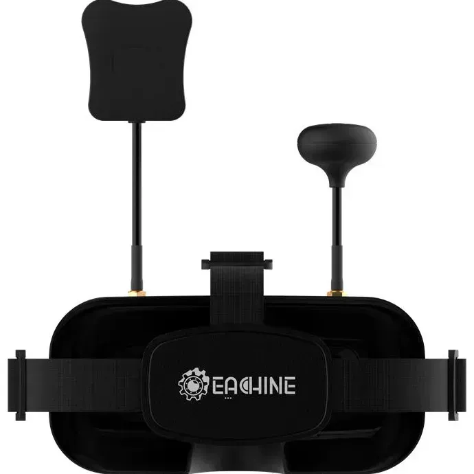 FPV окуляри Eachine EV800DM Varifocal 5.8G 40CH Diversity Black 10043 фото